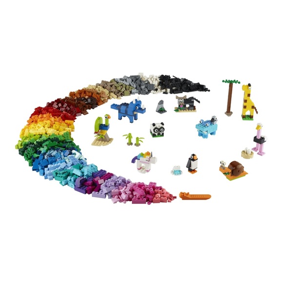 LEGO Classic Set 11011 1500 Pieces Bricks and Animals NEW - Picture 2 of 10